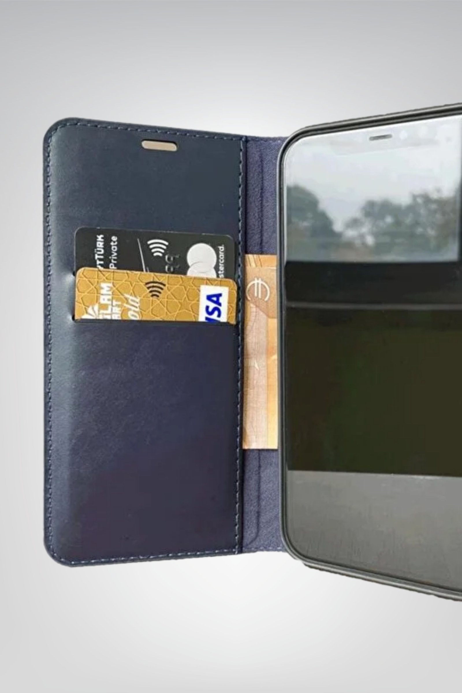 Samsung J7 Prime Kılıf 360 Tam Kaplar Deri Dokulu Kapaklı Cüzdan Standlı Kartvizitli Kopçalı Kapak