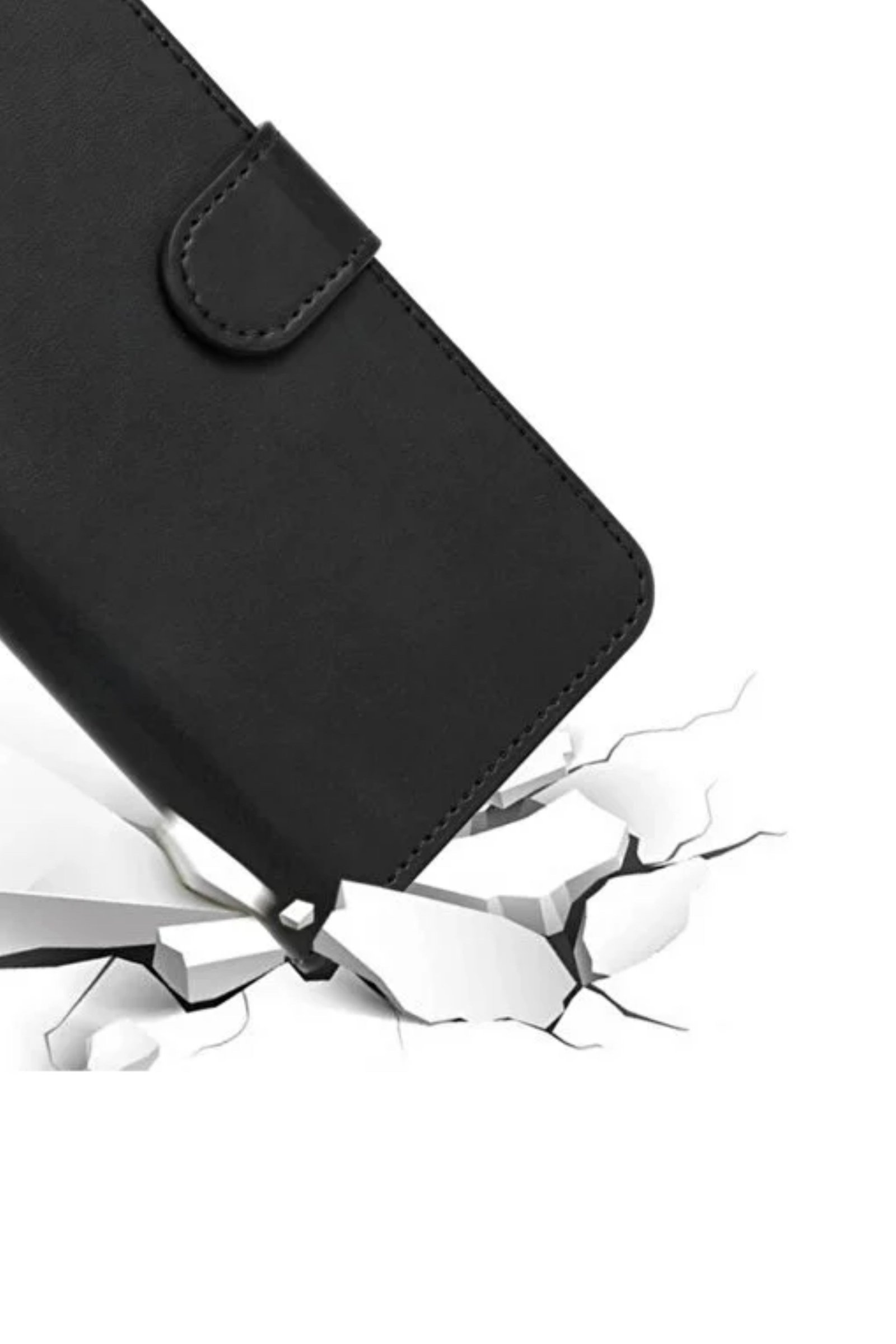 Samsung A03 Kılıf 360 Tam Kaplar Deri Dokulu Kapaklı Cüzdan Standlı Kartvizitli Kopçalı Kapak