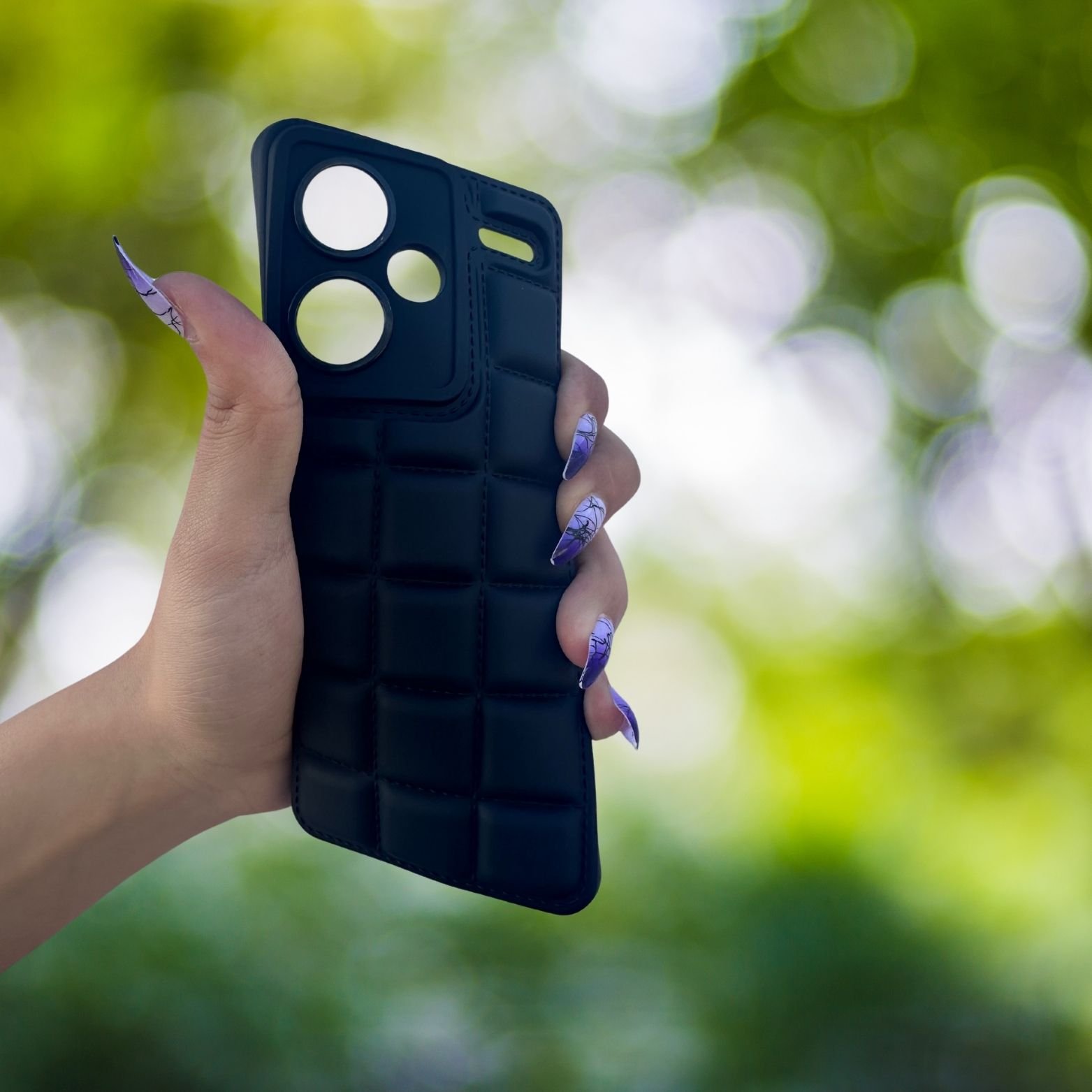 Redmi Note 13 Pro Plus 5g Kılıf Puffer Şişme Kapitone Tasarımlı Kamera Korumalı Yumuşak Madlen Silikon Kılıf