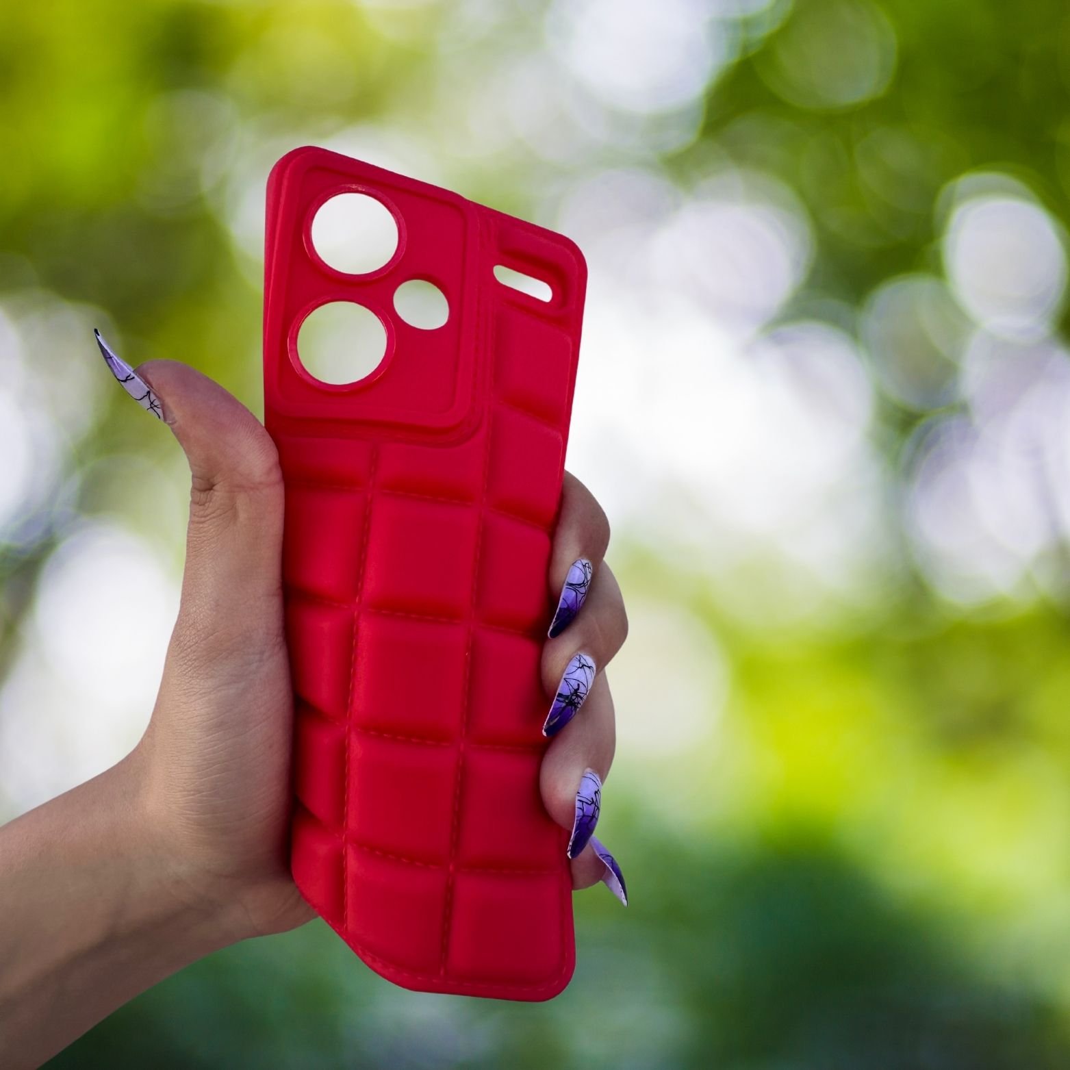 Redmi Note 13 Pro Plus 5g Kılıf Puffer Şişme Kapitone Tasarımlı Kamera Korumalı Yumuşak Madlen Silikon Kılıf